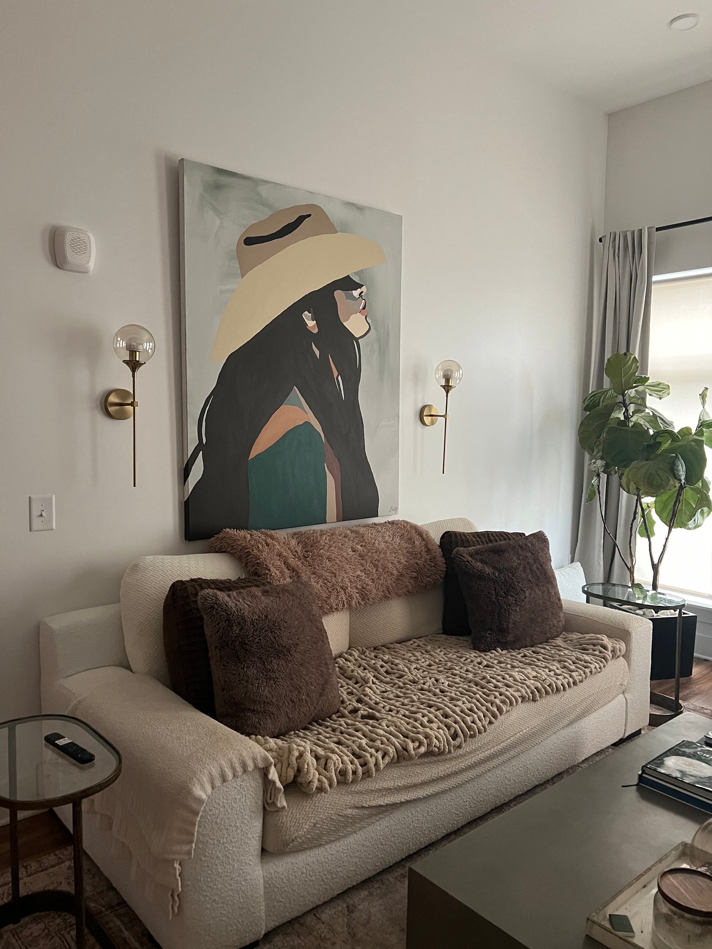 AUSTIN COWGIRL ORIGINAL PAINTING