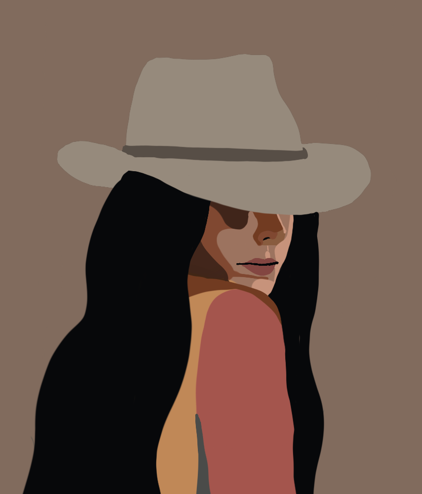 30A COWGIRL ORIGINAL PAINTING