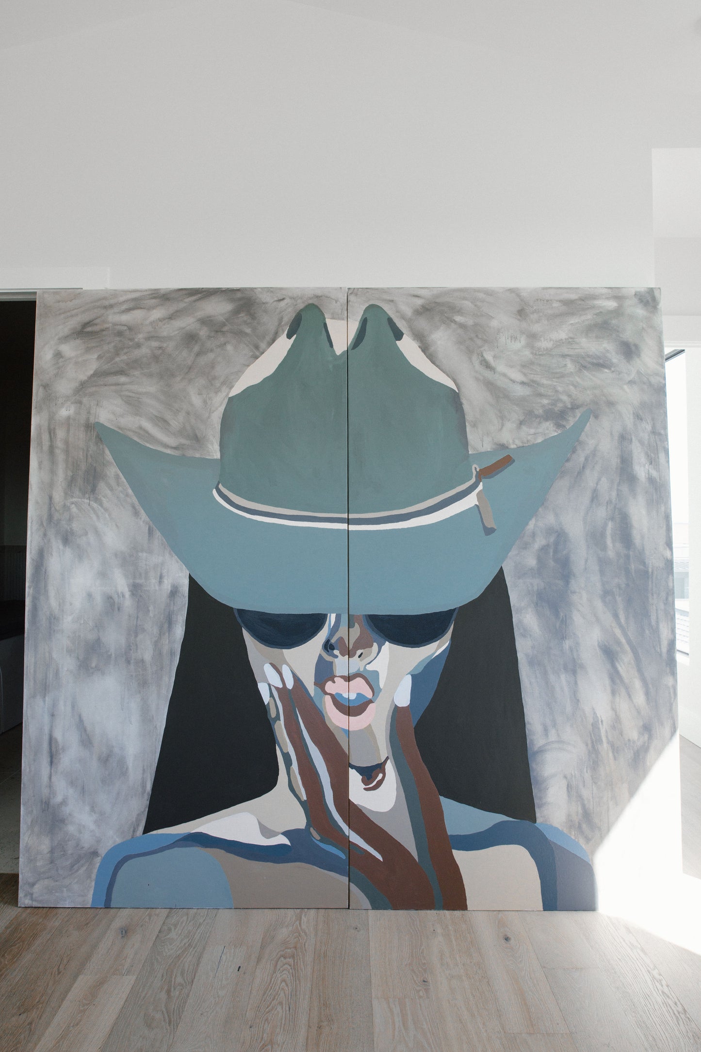 Two-Faced Original Painting