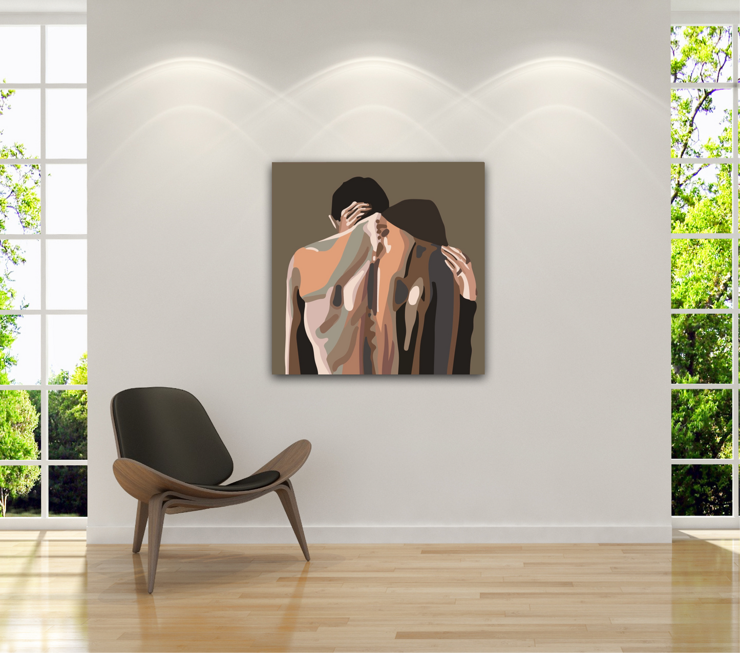 “The Space Between Us” Original Painting