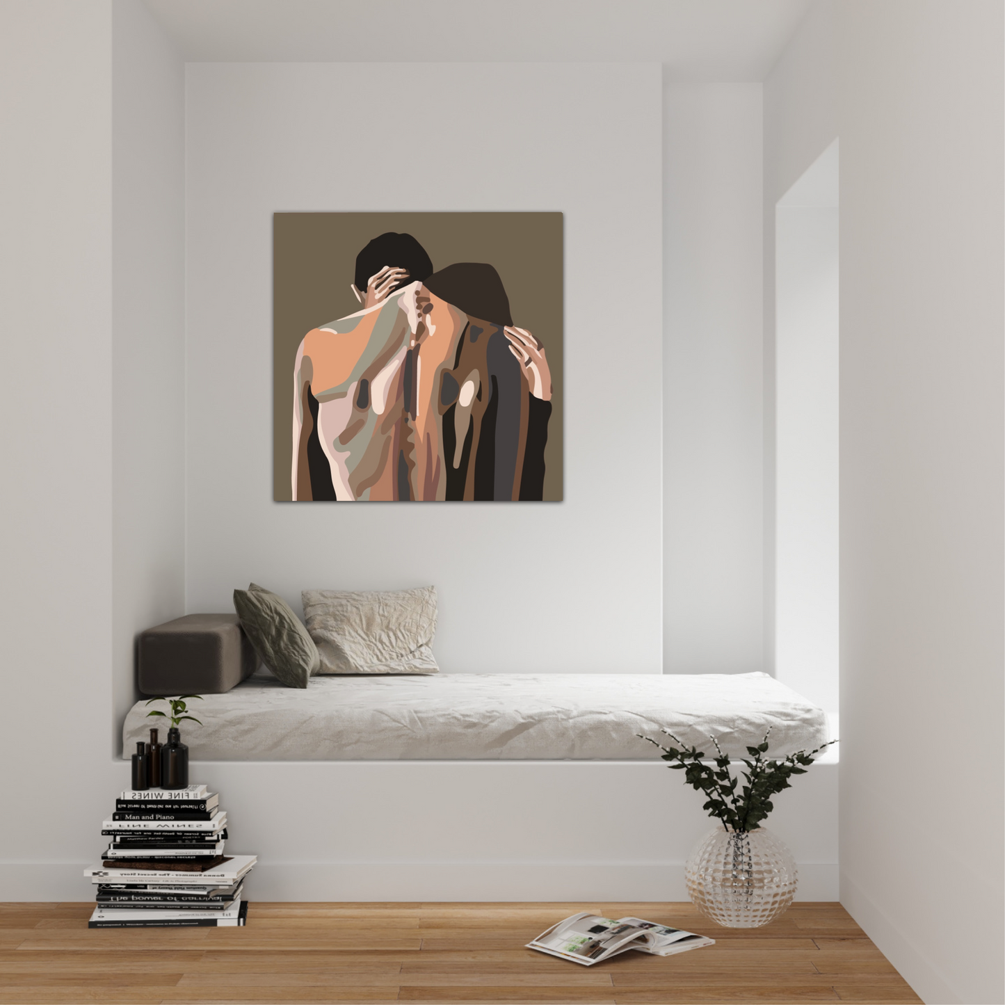 “The Space Between Us” Original Painting