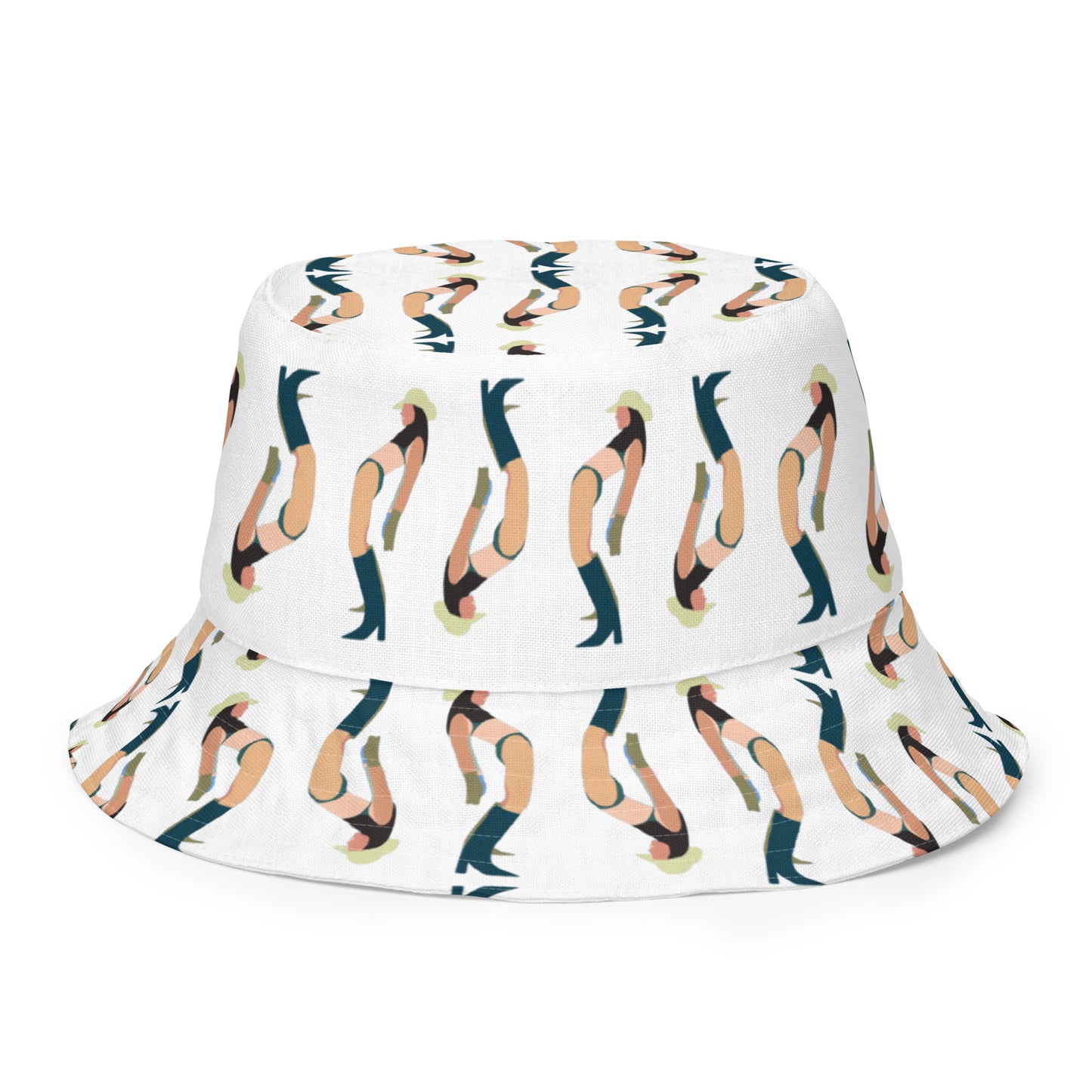 Beach Cowgirl Reversible Bucket Hat