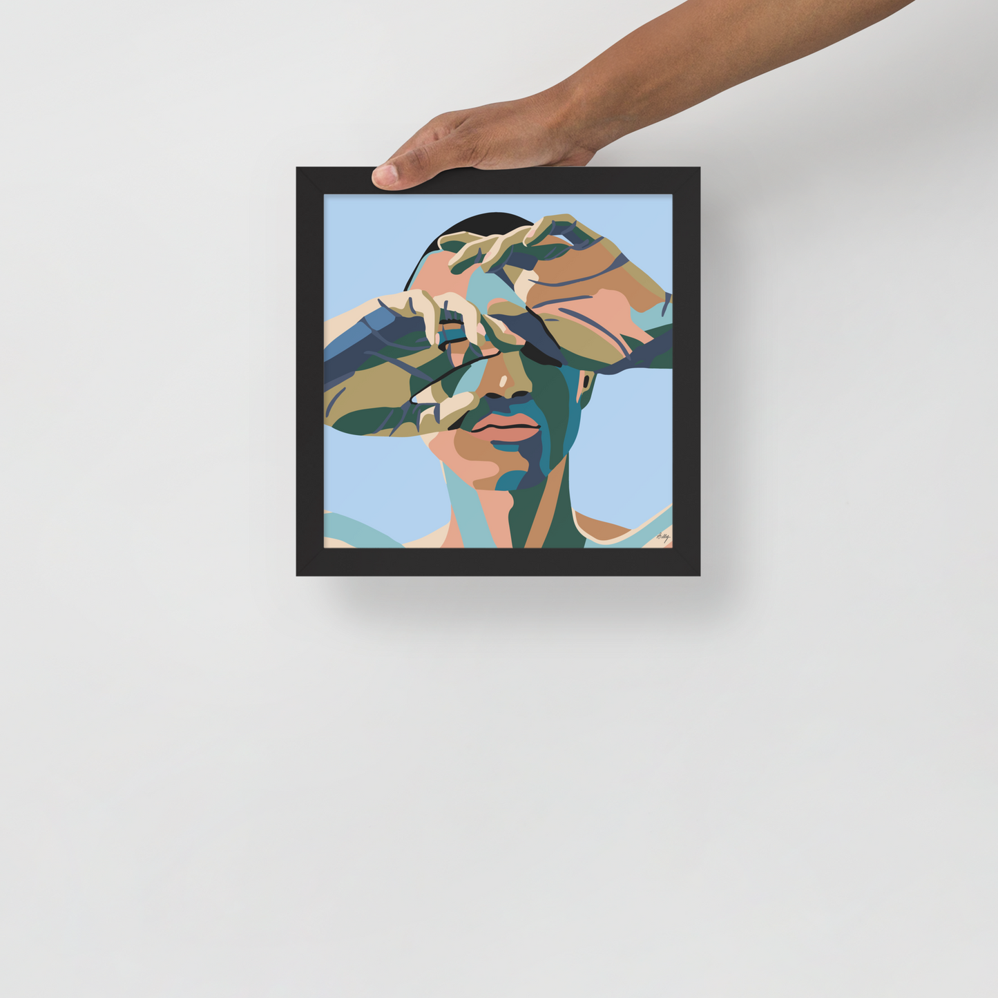 Motivated Perception Framed Print