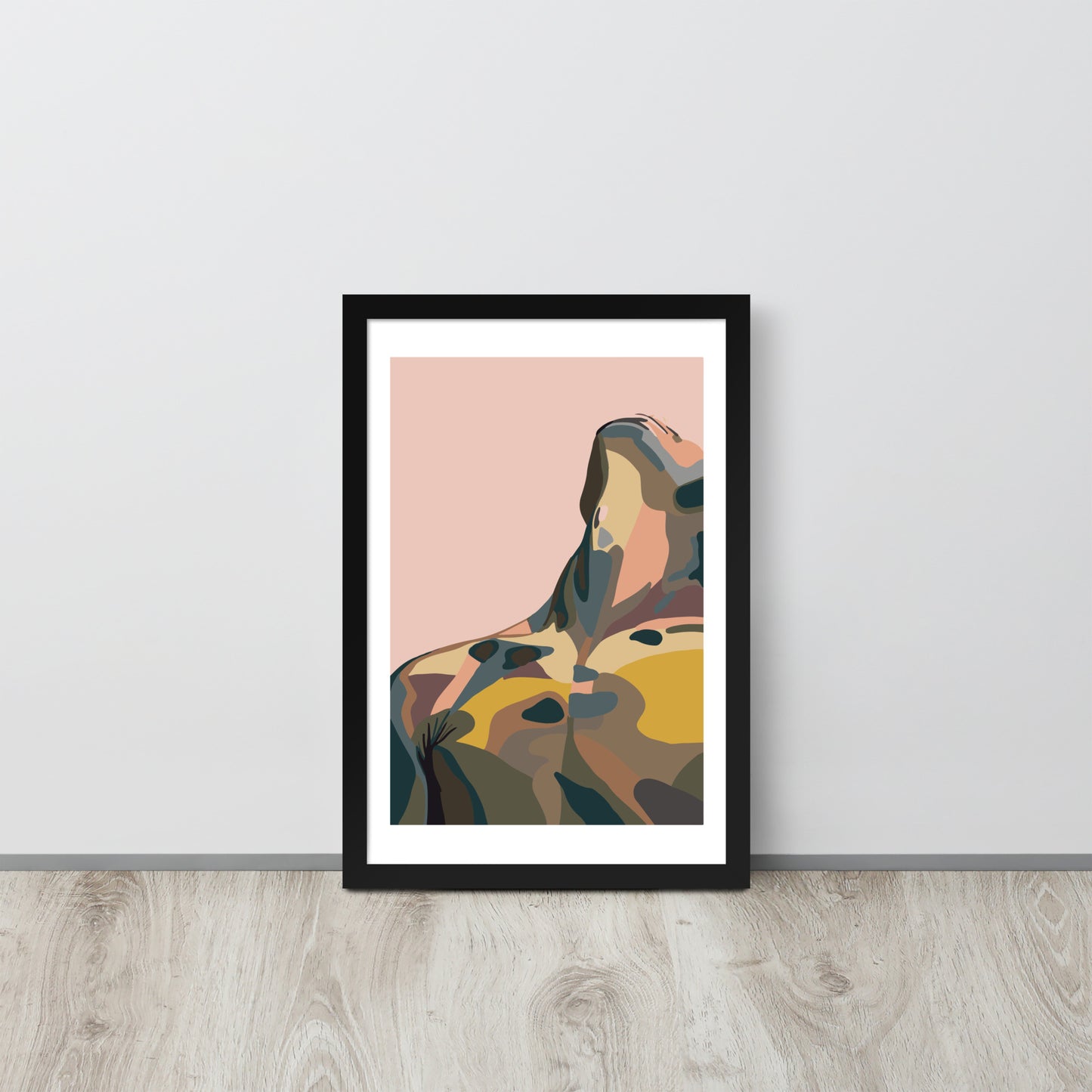 Masculine Energy Framed Print