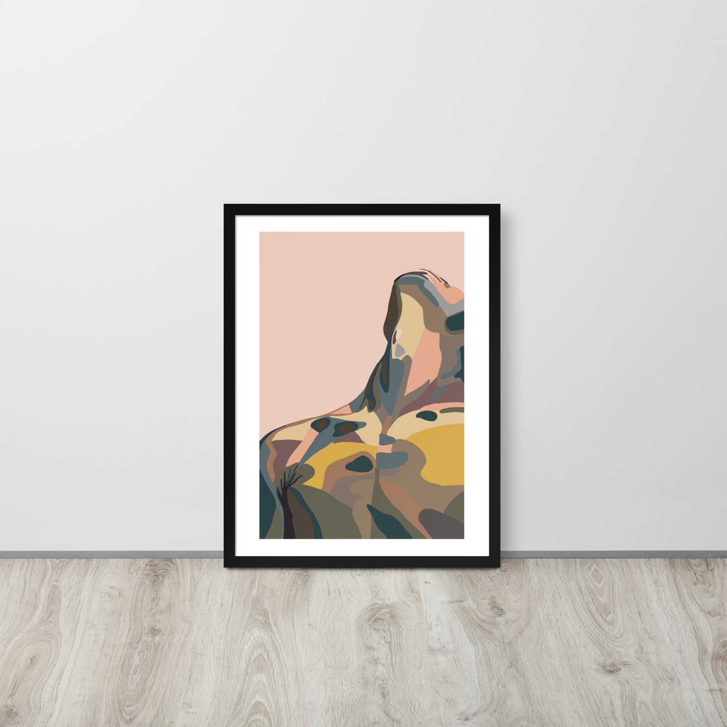 Masculine Energy Framed Print