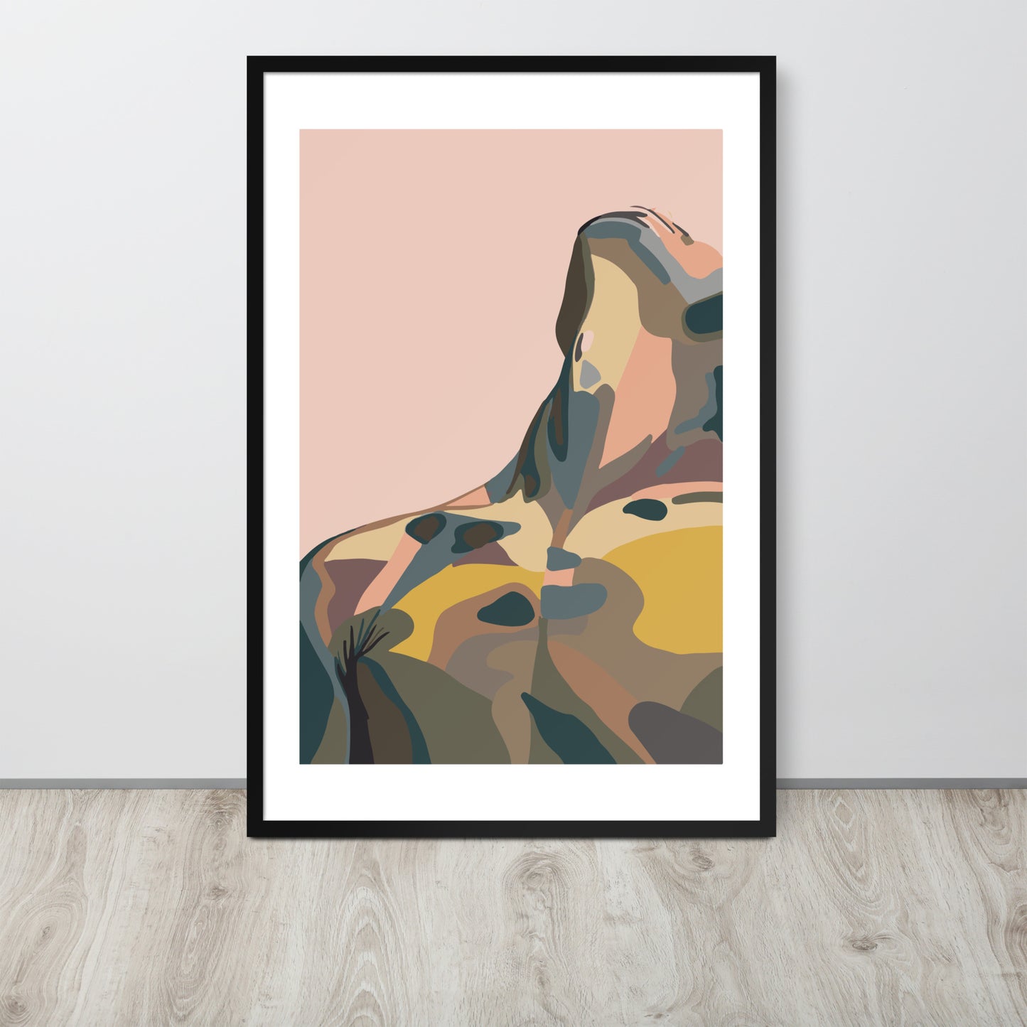 Masculine Energy Framed Print
