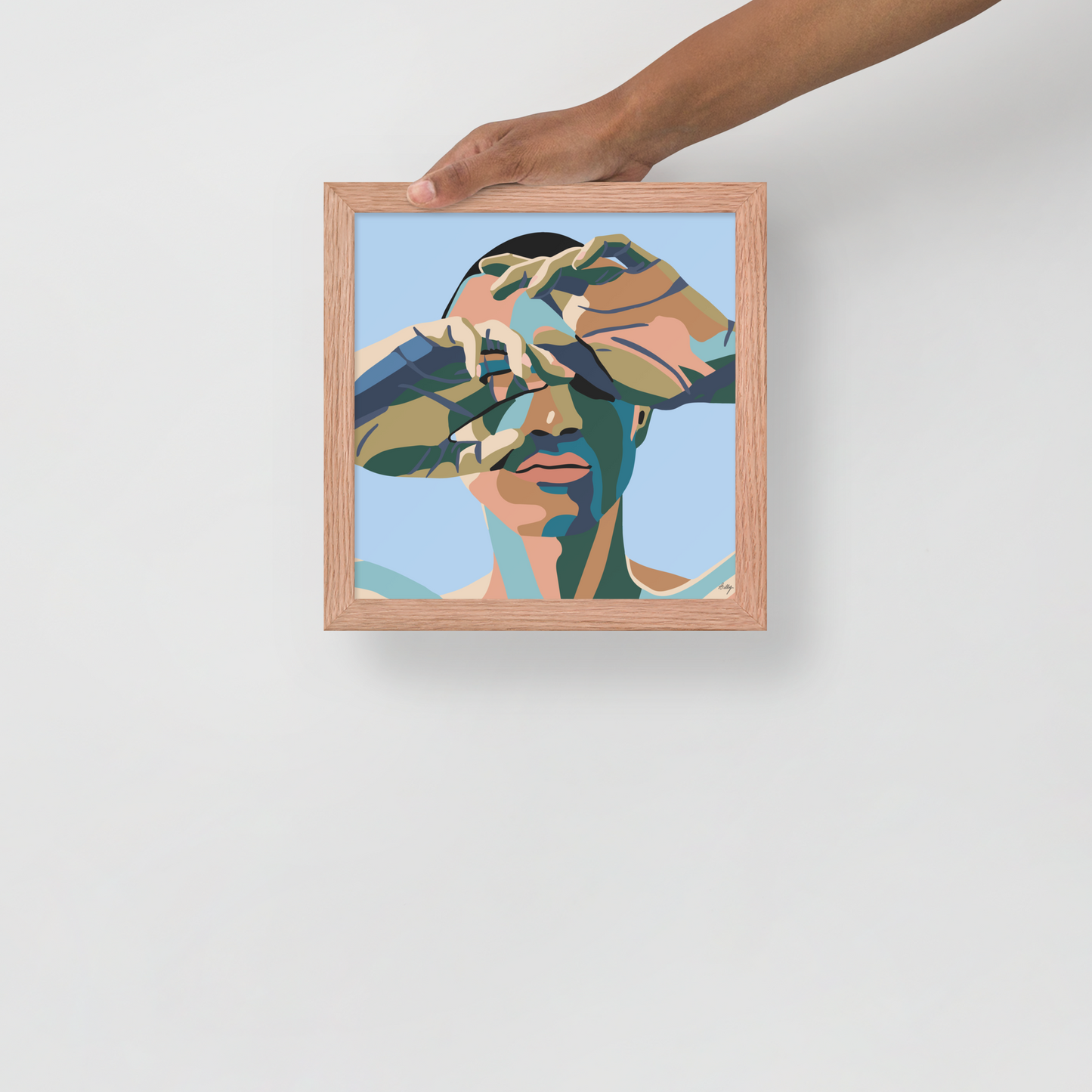Motivated Perception Framed Print