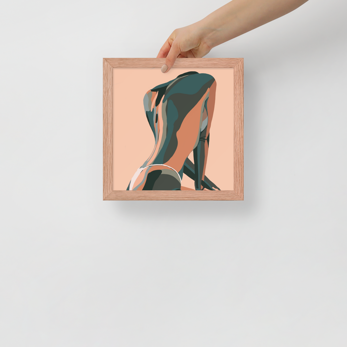 Morning Stretch Framed Print
