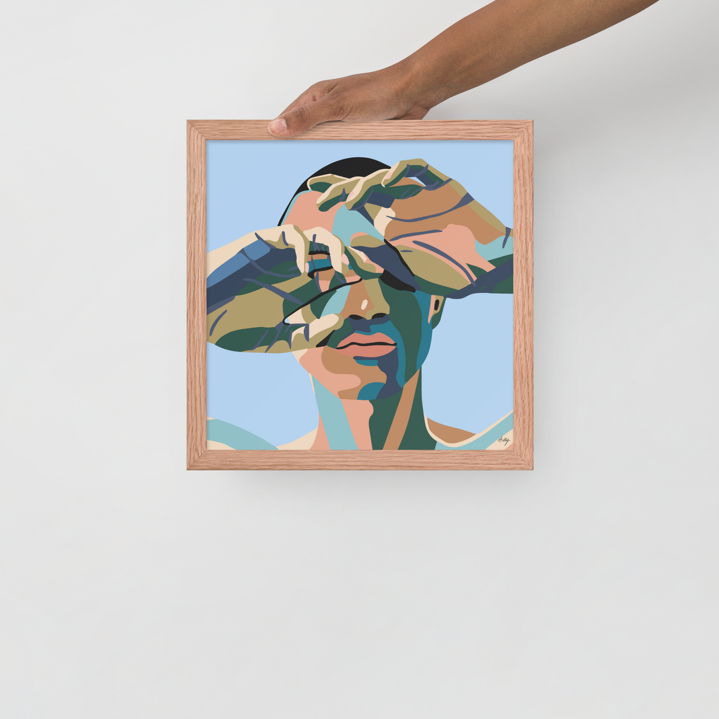 Motivated Perception Framed Print