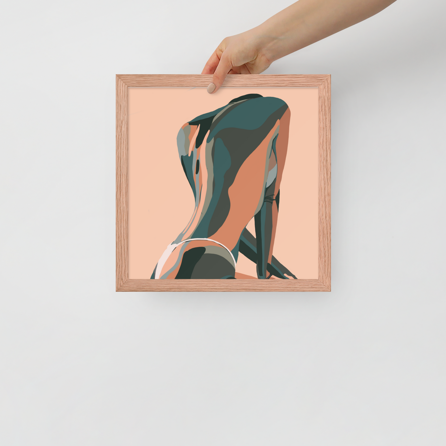 Morning Stretch Framed Print