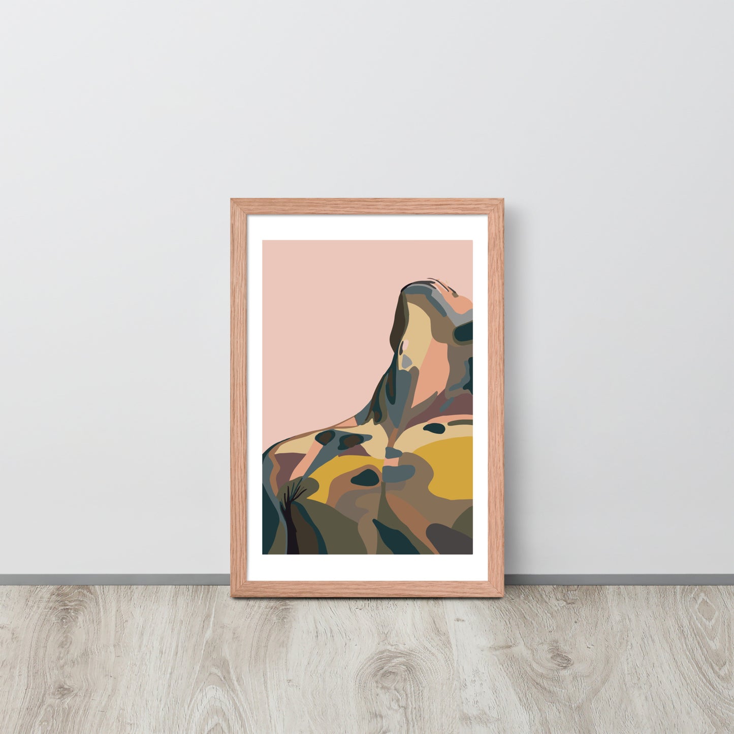 Masculine Energy Framed Print