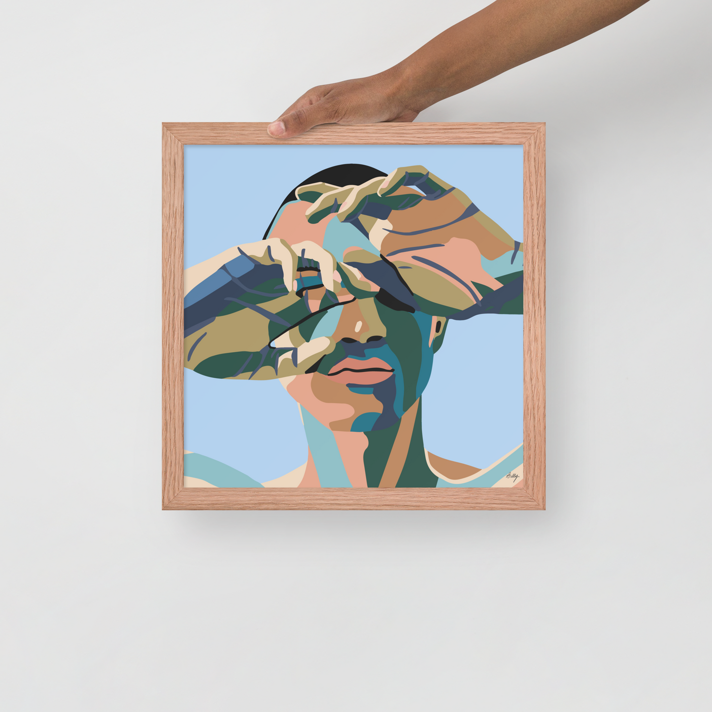Motivated Perception Framed Print