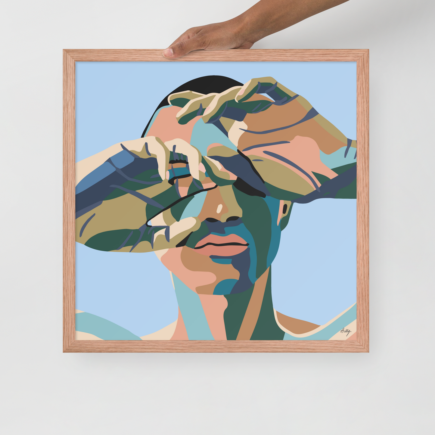 Motivated Perception Framed Print
