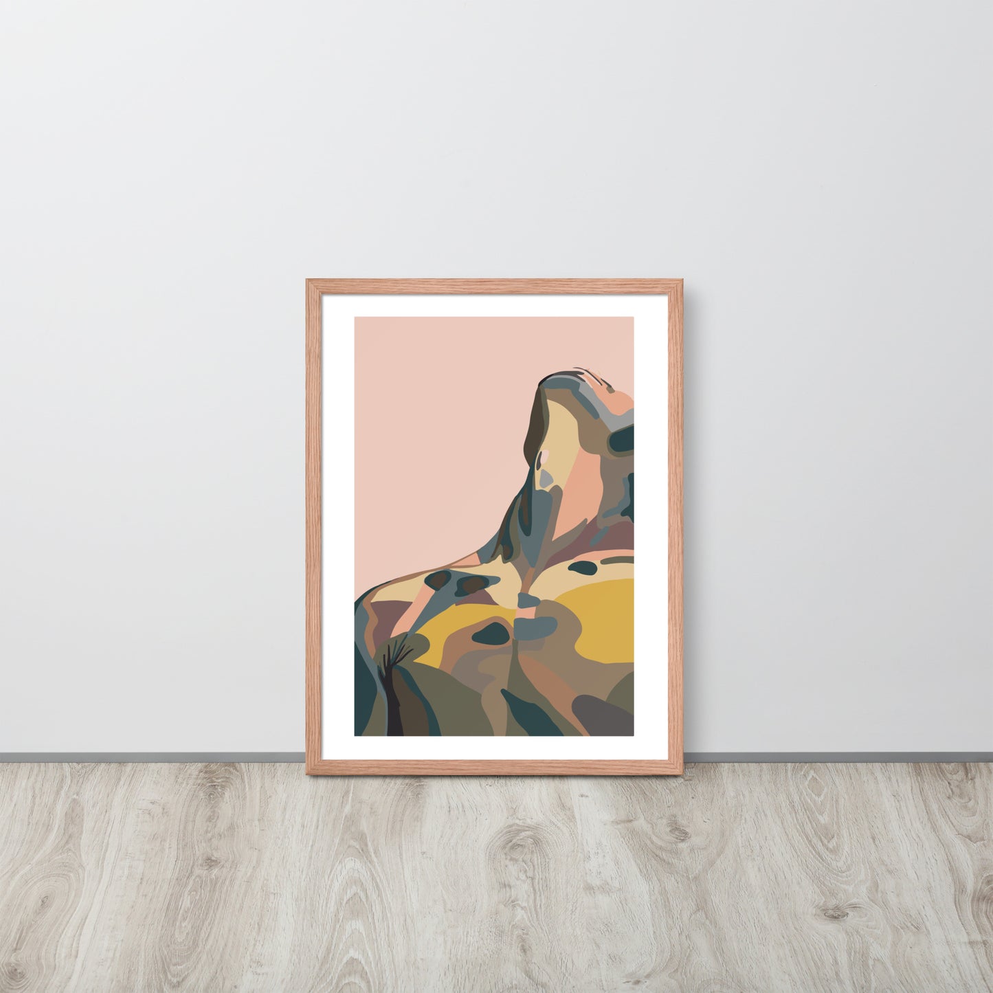 Masculine Energy Framed Print