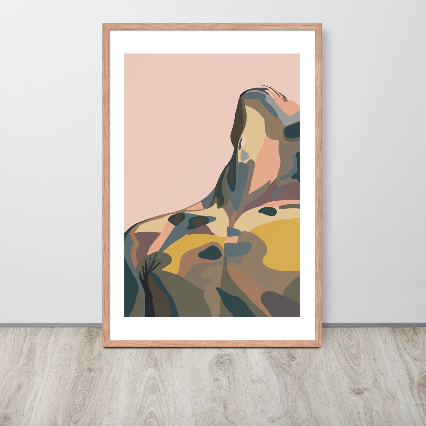 Masculine Energy Framed Print