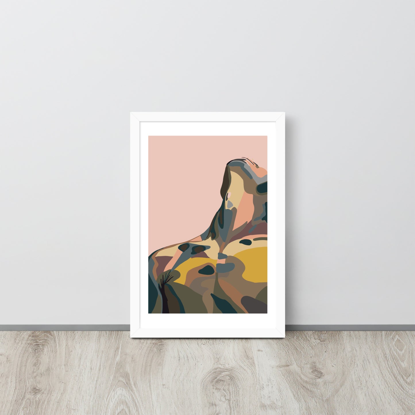 Masculine Energy Framed Print