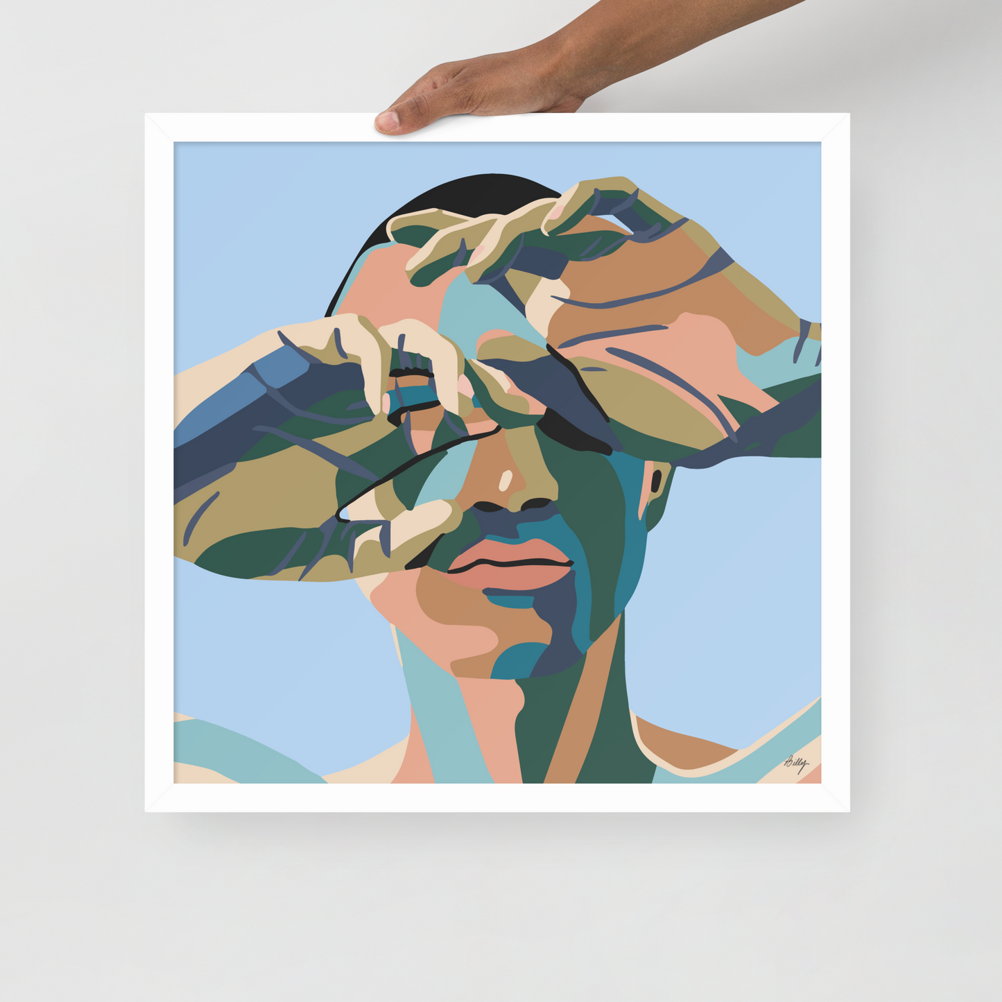 Motivated Perception Framed Print