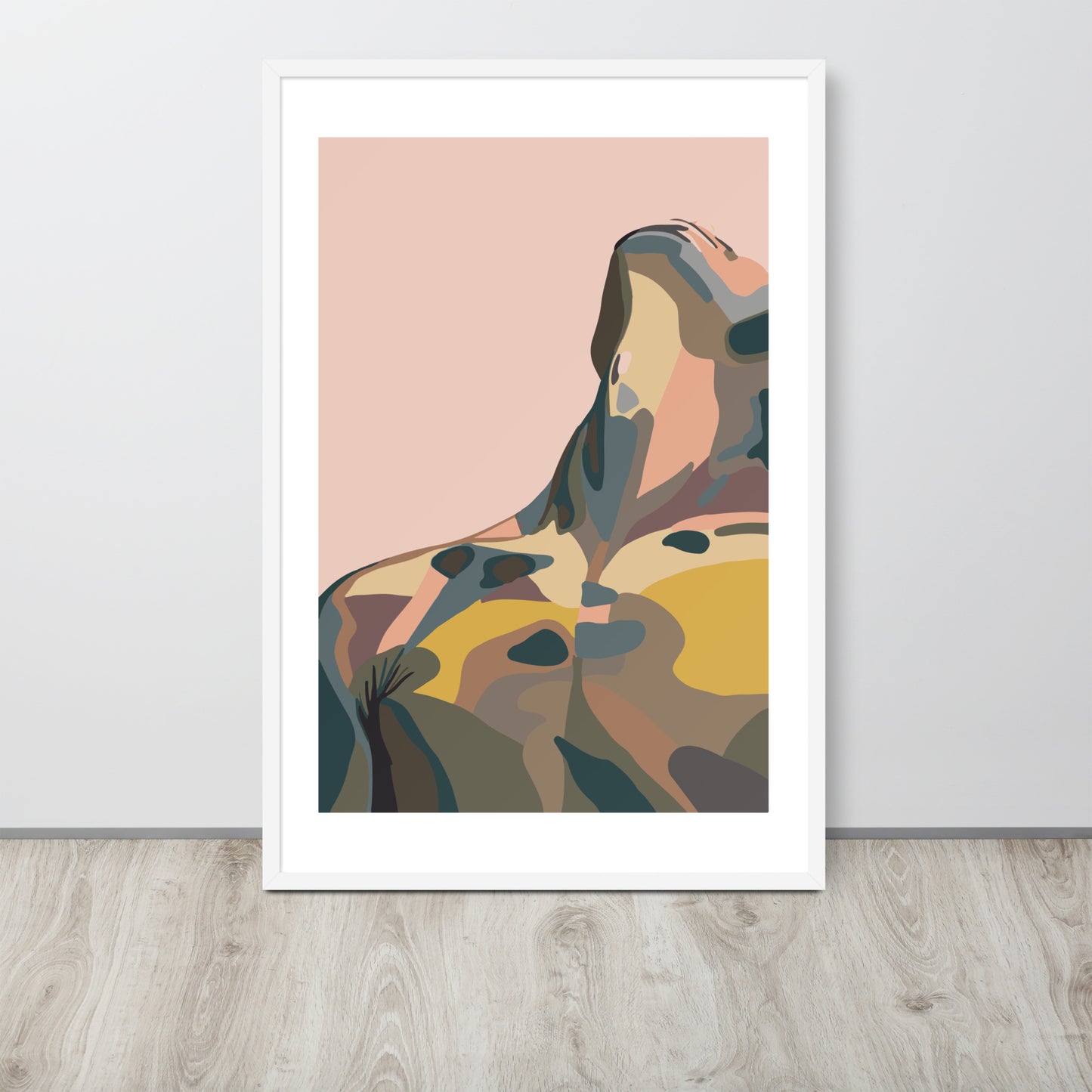 Masculine Energy Framed Print