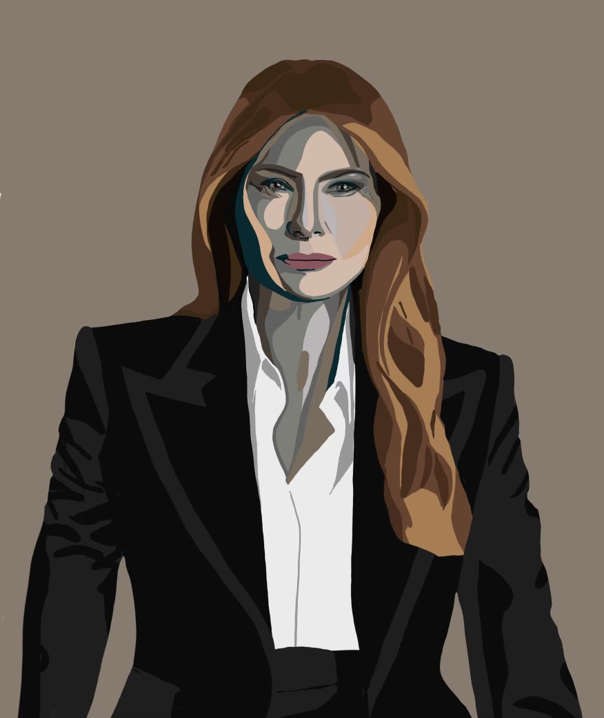 Melania Trump Limited Edition Matted Print