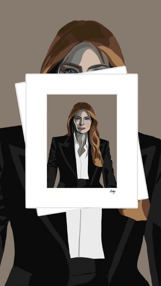 Melania Trump Limited Edition Matted Print