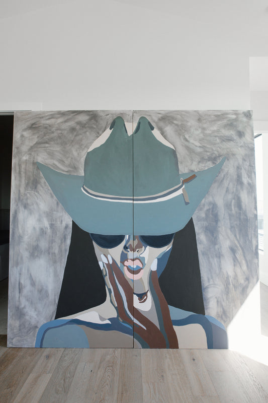 Two-Faced Original Painting