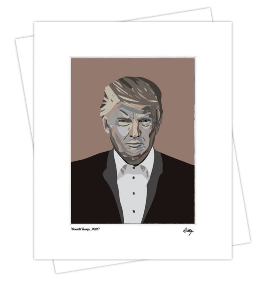 Donald Trump Limited Edition Matted Print