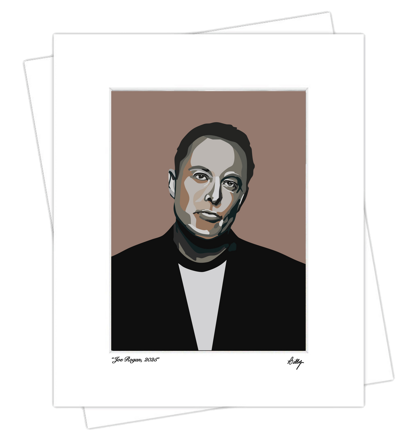 Elon Musk Limited Edition Matted Print