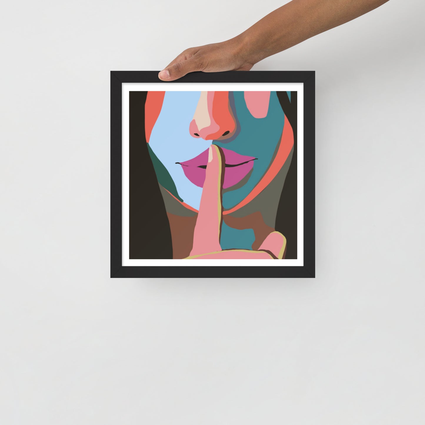 Don't Ask, Don't Tell Framed Print