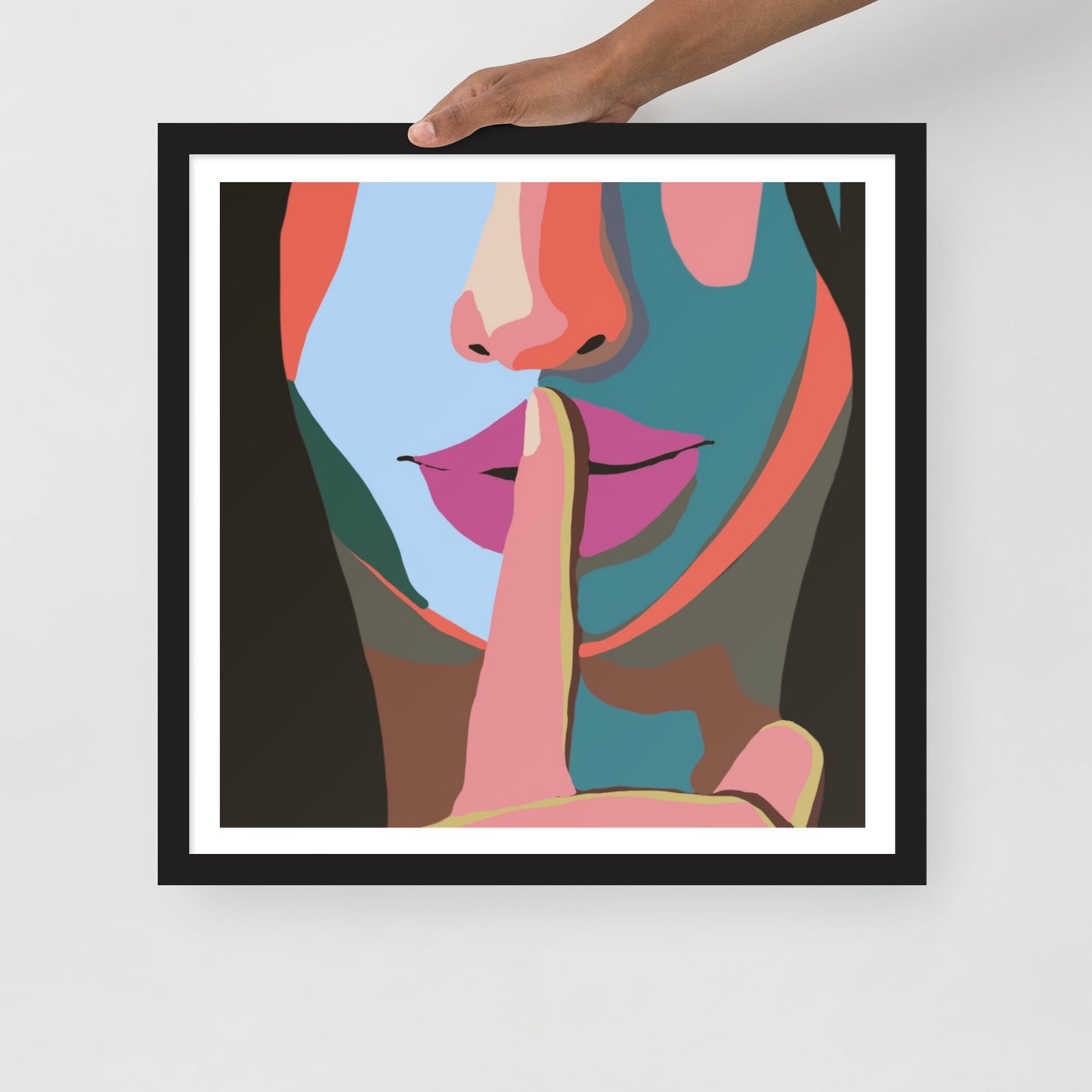 Don't Ask, Don't Tell Framed Print