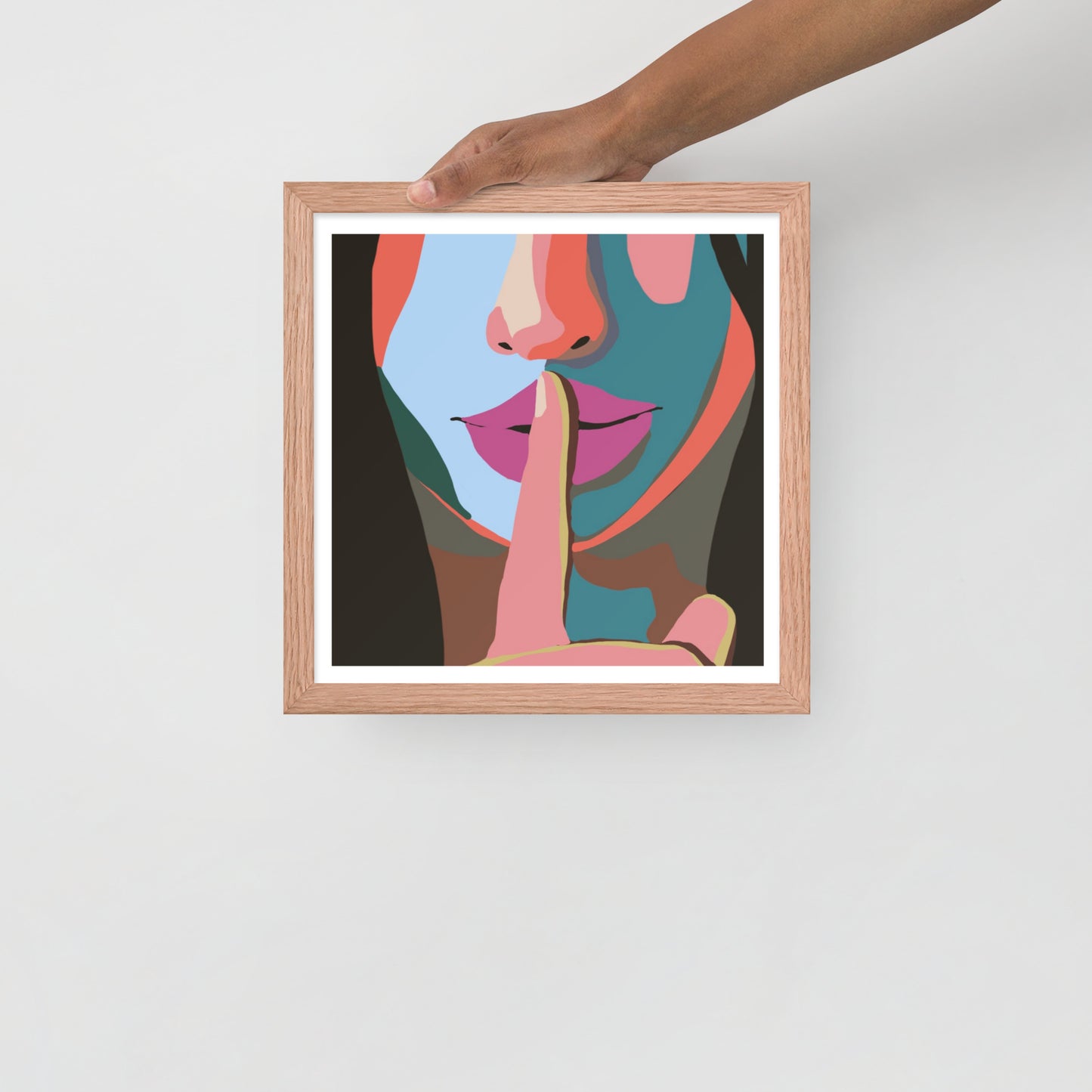 Don't Ask, Don't Tell Framed Print