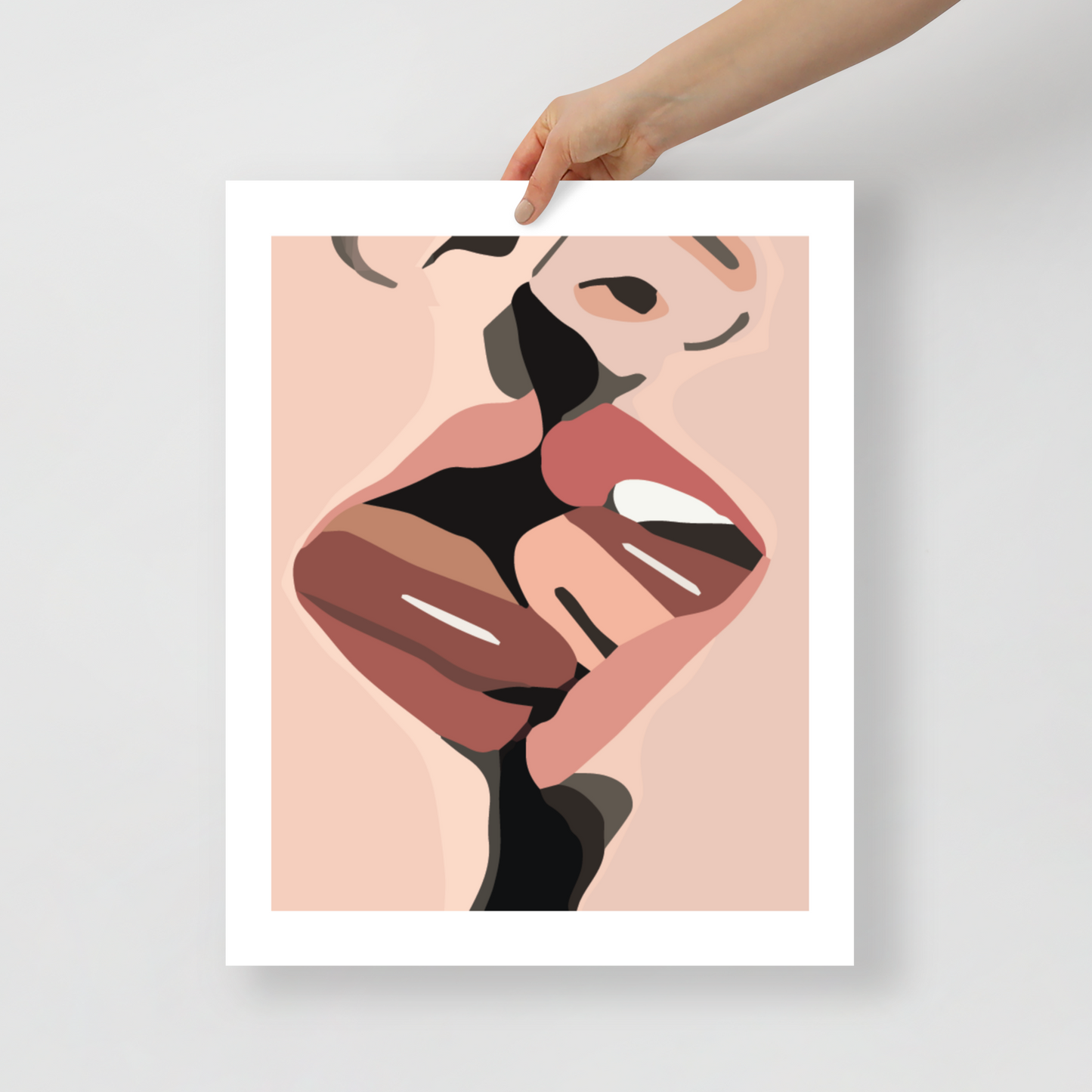 Wet Kisses Print