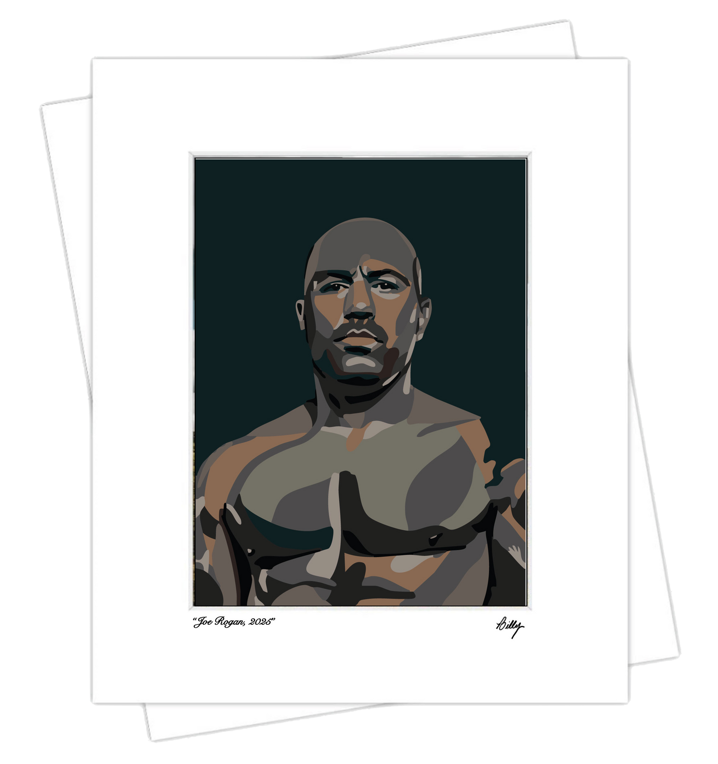 Joe Rogan Limited Edition Matted Print